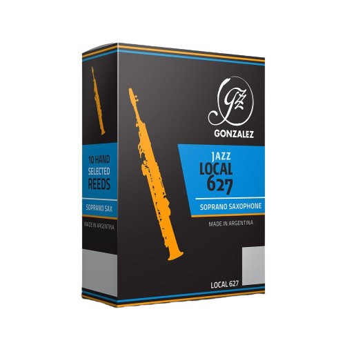 Gonzalez Jazz Local 627 Reeds, Soprano Sax, 10-Pack